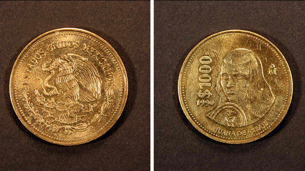  | Esta moneda de Sor Juana puede costarte hasta 80 mil pesos.