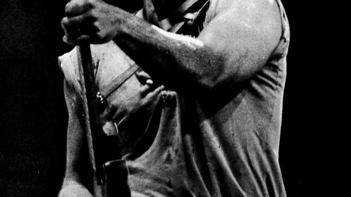 Bruce Springsteen toca el primero de dos conciertos con entradas agotadas en Canadá, el 26 de agosto de 1985. REUTERS