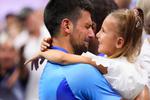 US Open: La historia secreta detrás de la foto de Novak Djokovic con su hija