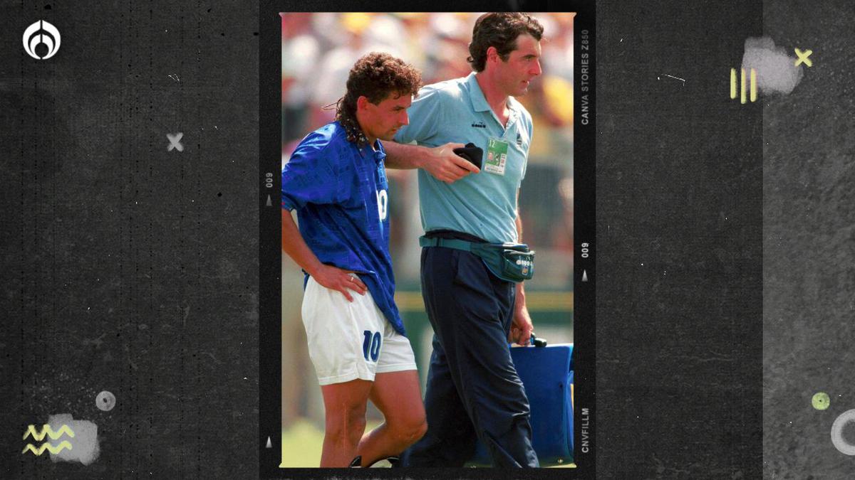 Roberto Baggio | El italiano es recordado por fallar un penal en la final del Mundial de 1994 (Mexsport).