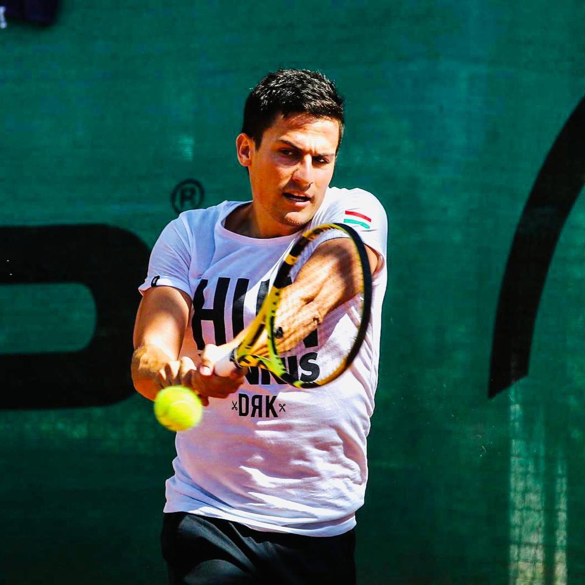 Attila Balazs | El tenista húngaro jugó el US Open sin haber ganado un solo partido en el año. Crédito: Instagram @attilabalazs