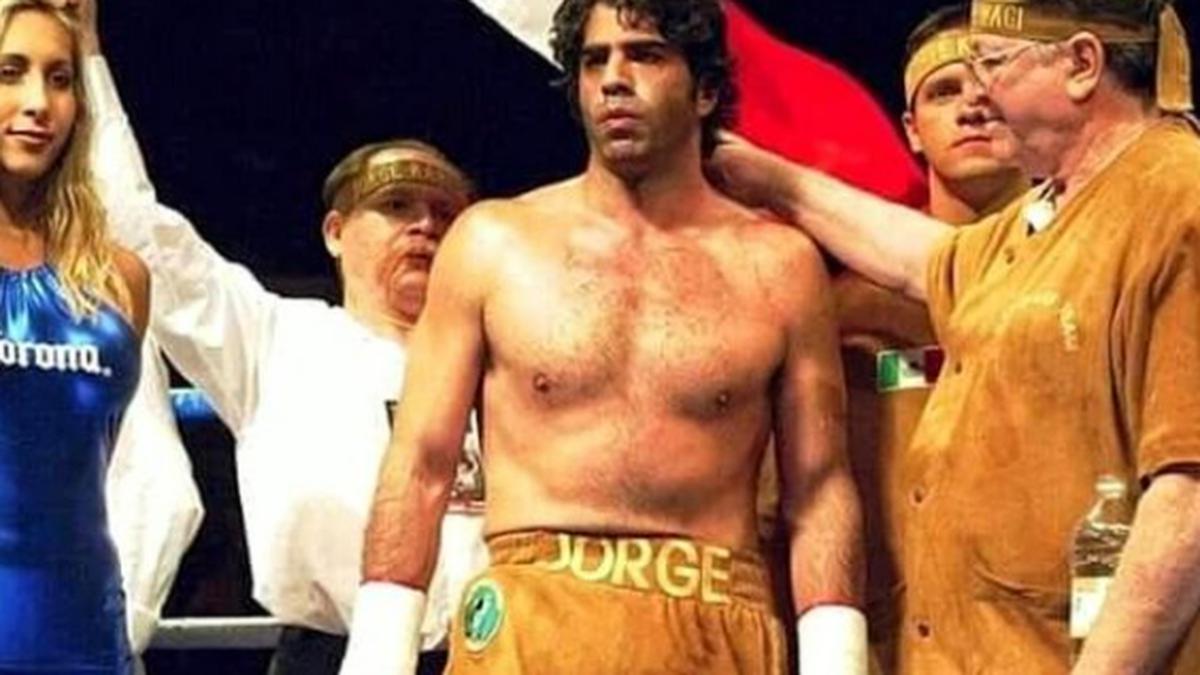Jorge Kahwagi también se destacó en una corta carrera como boxeador. Foto: Instagram @fightersmag