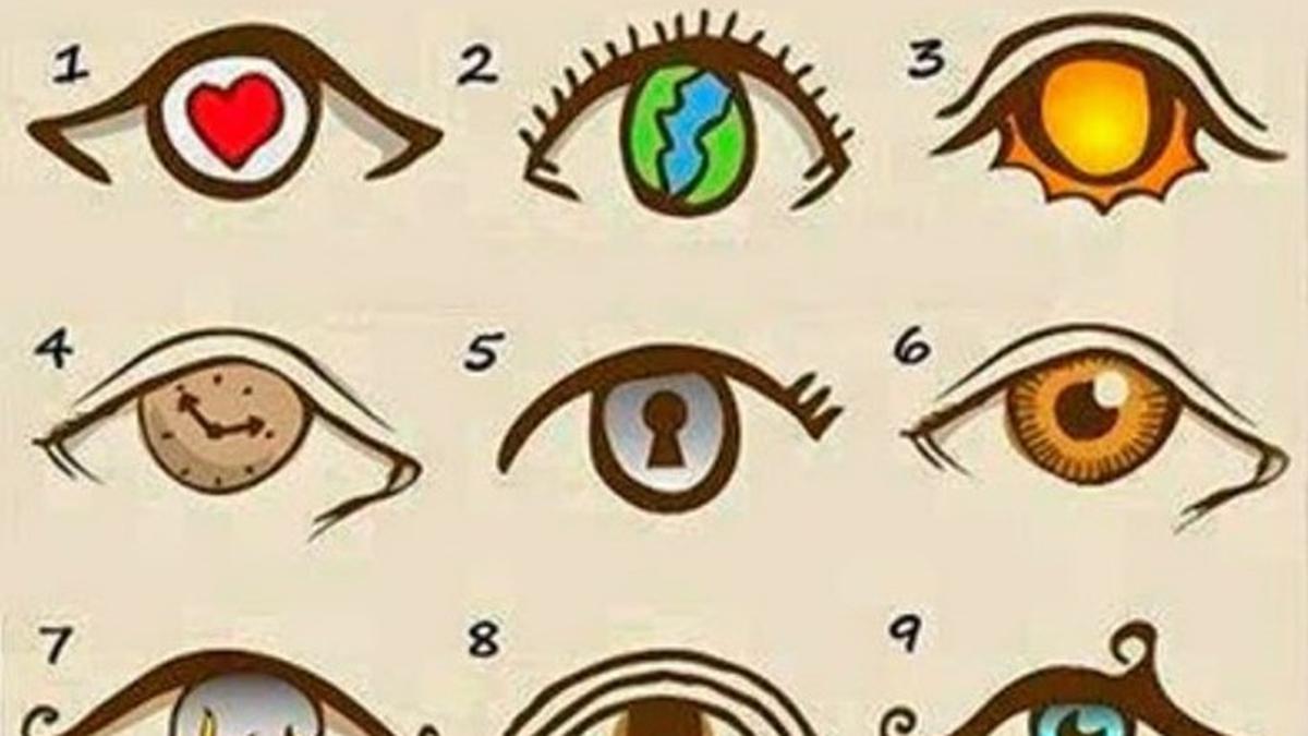 Test de personalidad | Con sólo escoger un ojo, podrías conocer más acerca de tu personalidad.