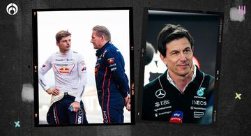 Según medios en Alemania Max negociaría con Mercedes después del GP de Miami. (Ig: @maxverstappen1 y @mercedesamgf1)