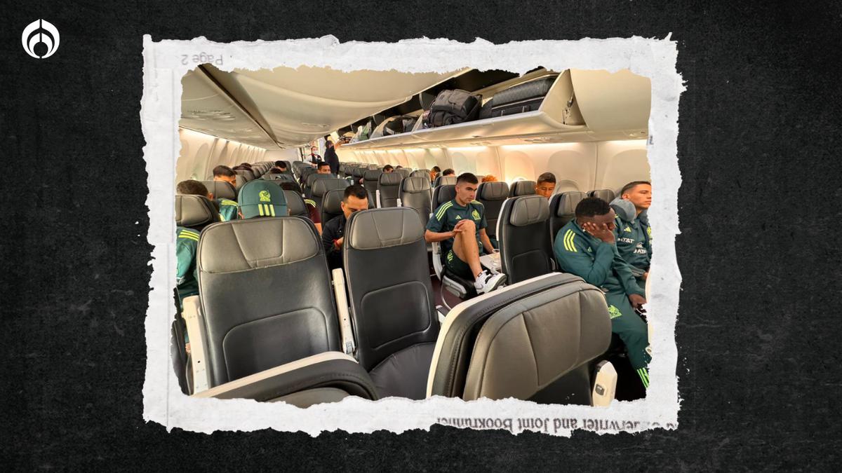 Selección Mexicana | El combinado “tricolor” no pudo realizar el viaje que tenía previsto en el vuelo 658 de Aeroméxico. (Heriberto Murrieta)