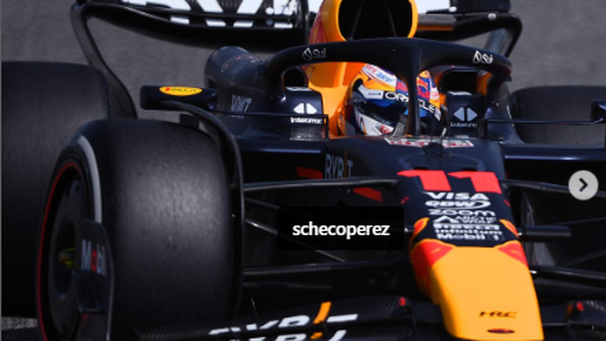 Checo Pérez. | El piloto mexicano saldrá en quinto lugar en el GP de Baréin. (IG @Schecoperez)