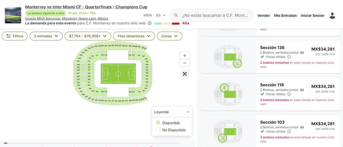 Puedes ver a Messi por la módica cantidad  30 mil pesos | En Monterrey es el partido (Especial)
