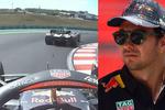 (VIDEO) Checo Pérez saca el barrio: le "pinta dedo" a Schumacher en GP de Hungría