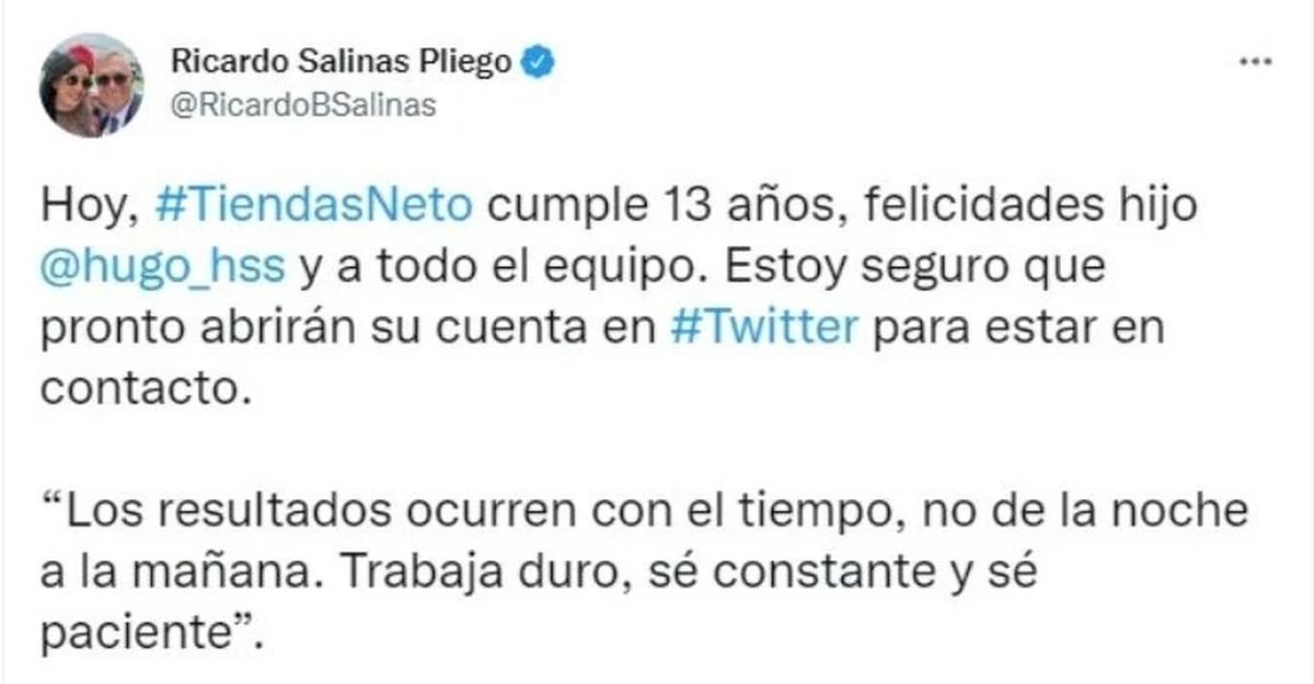  | Twitter @RicardoBSalinas