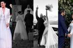 ¡A lo JLo! Maite Perroni utilizó estos 4 vestidos de novia en su boda con Andrés Tovar