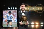 Messi no se olvida de Maradona en su octavo Balón de Oro: “esto también es para ti, Diego”