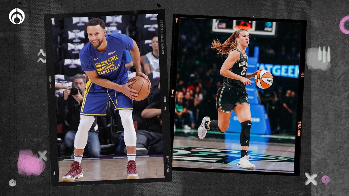 Stephen Curry y Sabrina Ionescu | Un duelo de triples sin precedentes en la NBA y WNBA.  (Instagram @stephencurry30/@sabrina_i).