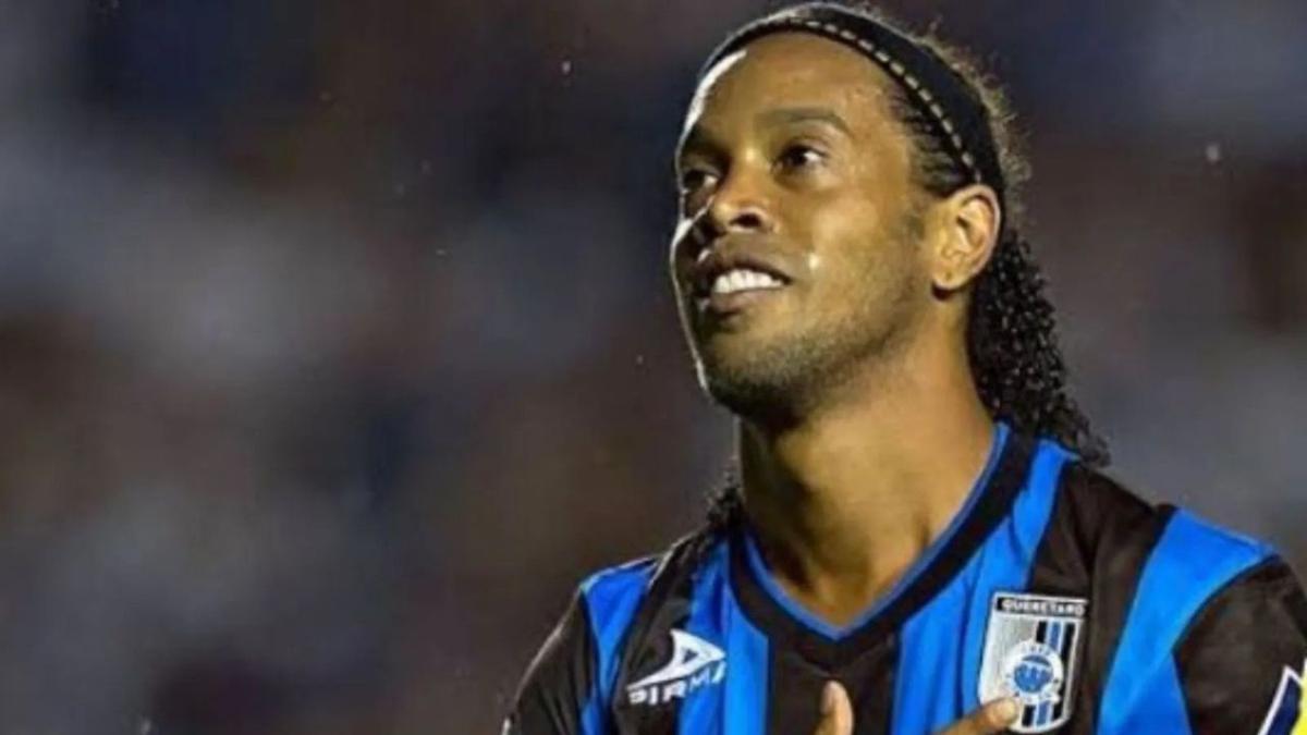 Ronaldinho. | Las fiestas de Ronaldinho eran habituales en su etapa en Querétaro.