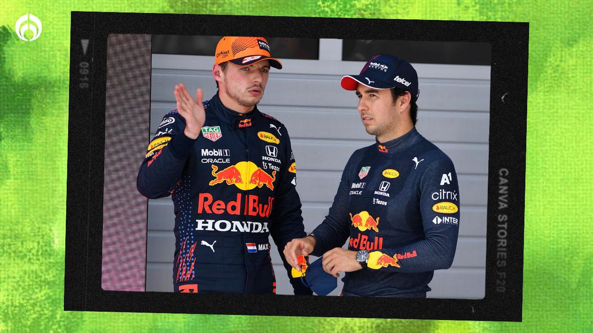 Sergio Pérez y Verstappen entablaron un cómico diálogo en un video. | Reuters
