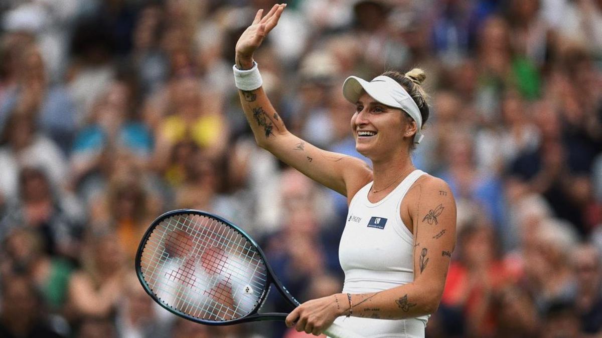 Marketa Vondrousova | La nueva campeona de Wimbledon.