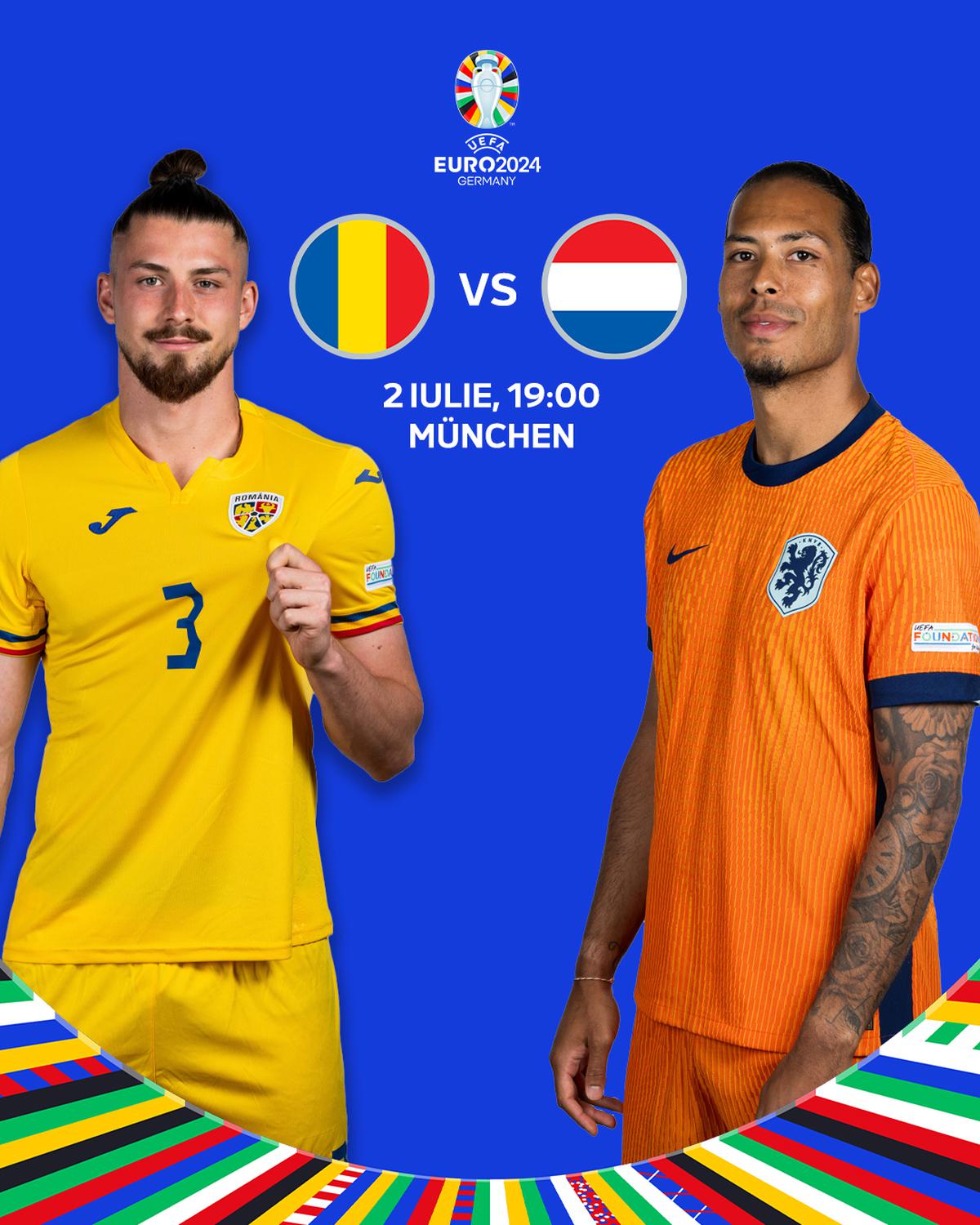 Eurocopa 2024. | La selección de Rumania enfrentará a Países Bajos con todas las ilusiones. Fuente Instagram @echipanationala