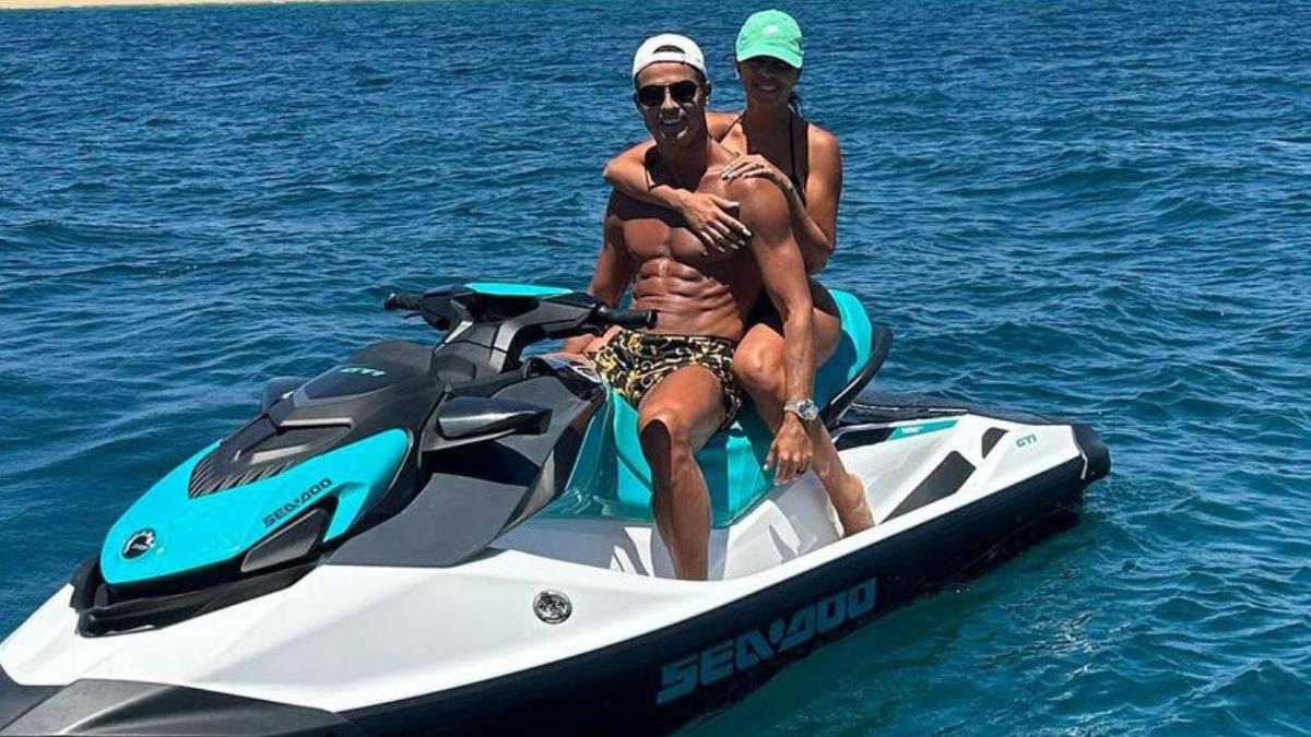 Cristiano Ronaldo y Georgina Rodríguez. | Vacaciones.