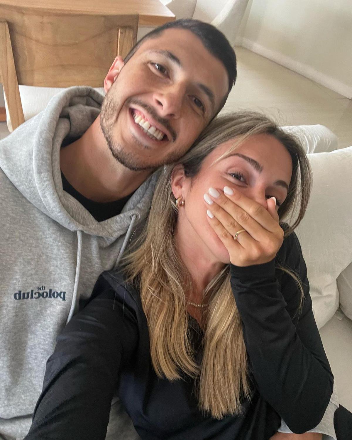 Guido Rodríguez | El ex América junto a su pareja Guadalupe Ramón anuncieron la feliz noticia. Crédito: Instagram @guiido_rodriguez.