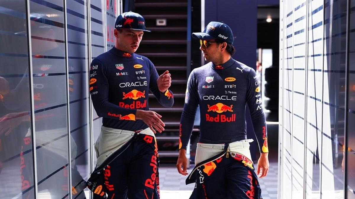  | El compañero de "Checo" Pérez,  Max Verstappen, quedó en quinto lugar en la segunda prueba