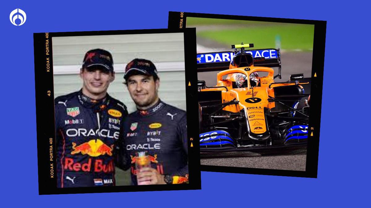 Checo Pérez y Max Verstappen se vieron sorprendidos por McLaren. | Especial