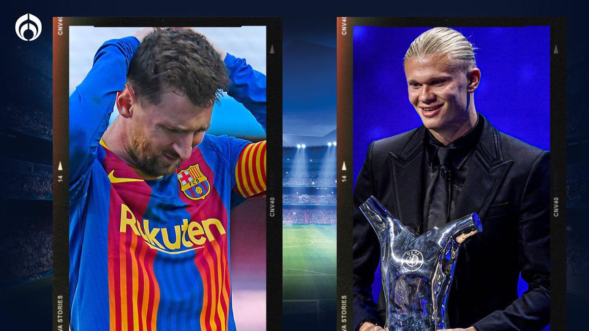 Haaland venció a Messi en el mejor jugador de la UEFA | Especial