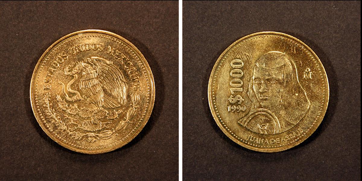  | Esta moneda de Sor Juana puede costarte hasta 80 mil pesos.