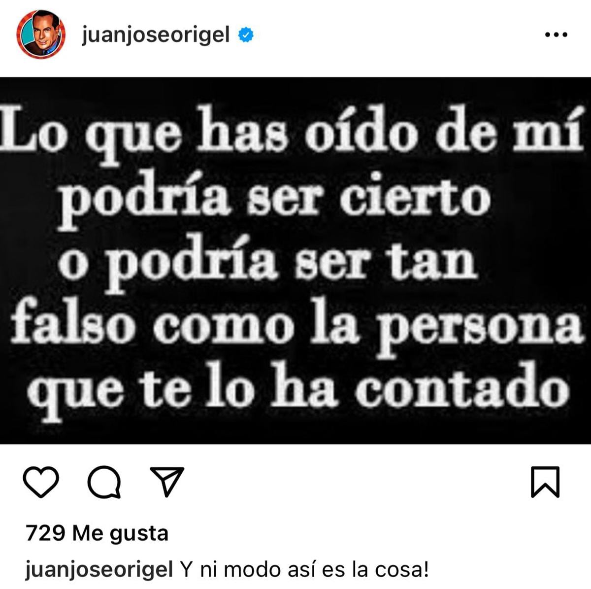  | Instagram @juanjoseorigel