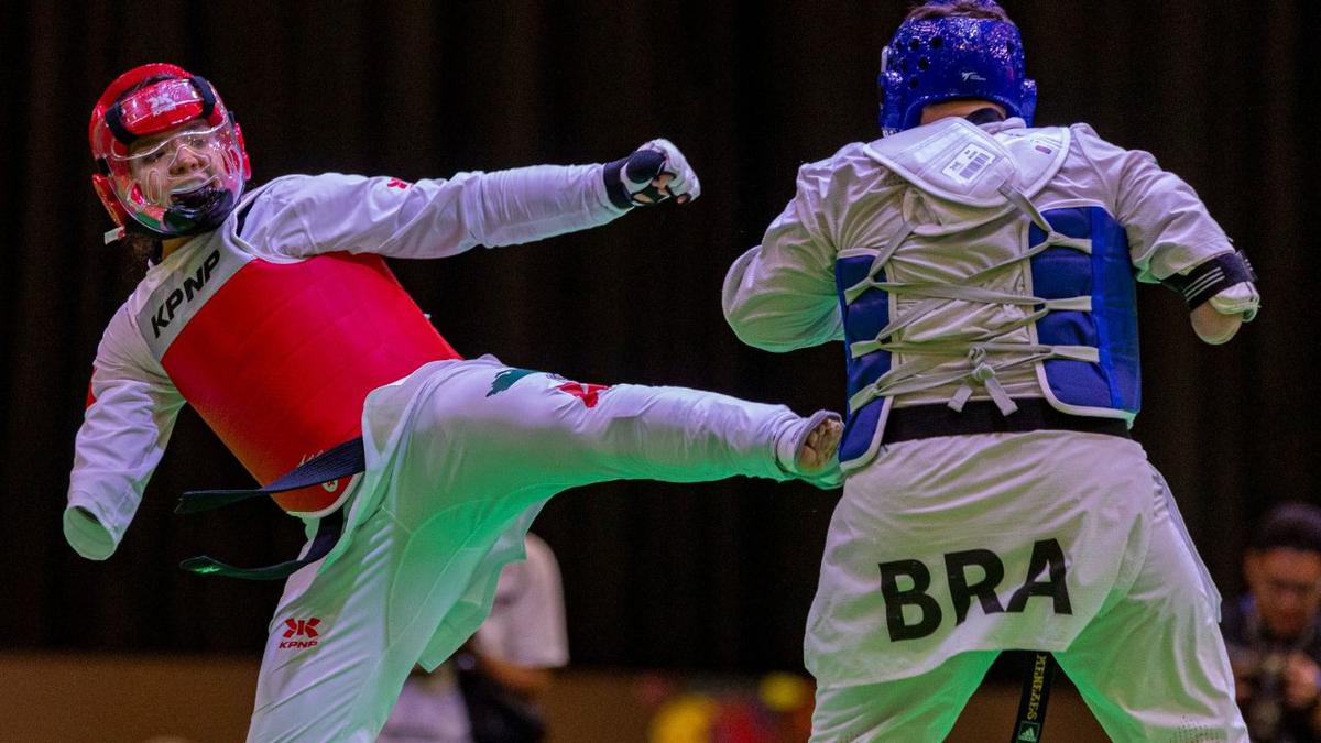 Para taekwondo | Taekwondo, la disciplina que practica el joven peruano. Crédito: twitter @conade.