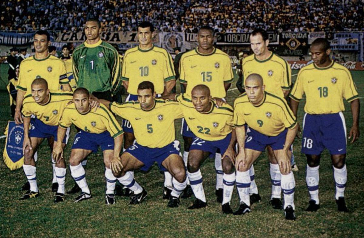 El Scrath Do Oro, una selección de ensueño | Brasil fue campeón en 1997 en América, subcampeón del mundo en 1998 y nuevamente monarca continental en 1999 (Conmembol)