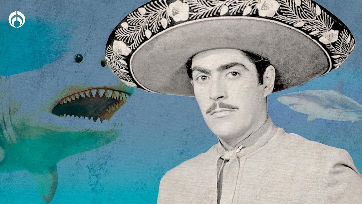 Cine de Oro | Luis Aguilar, además de ser actor y cantante, fue cazador de tiburones.