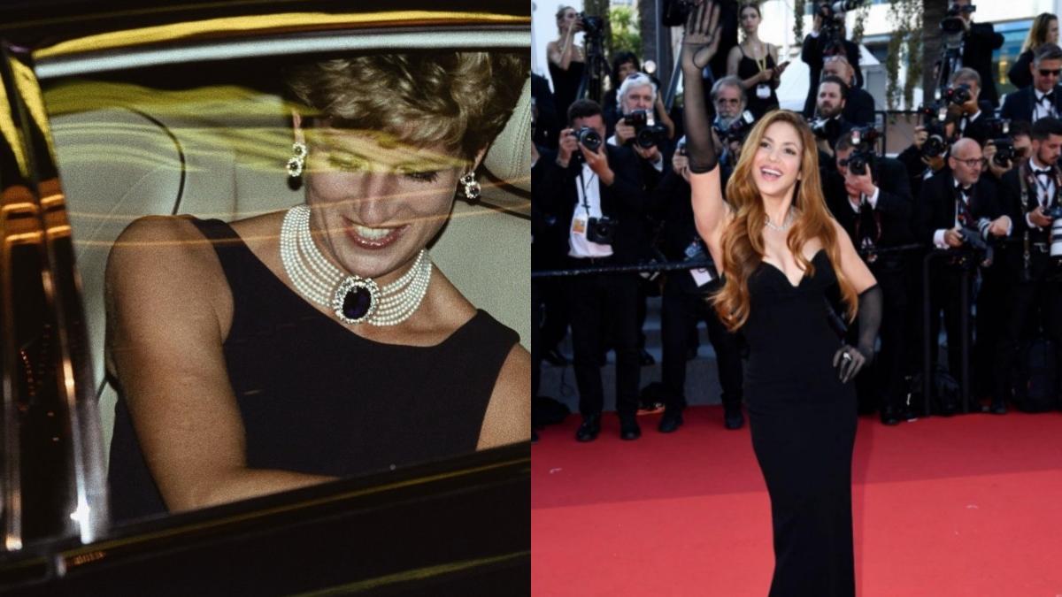  | Shakira usó un vestido idéntico al de Lady Di cuando el príncipe Carlos admitió que le fue infiel