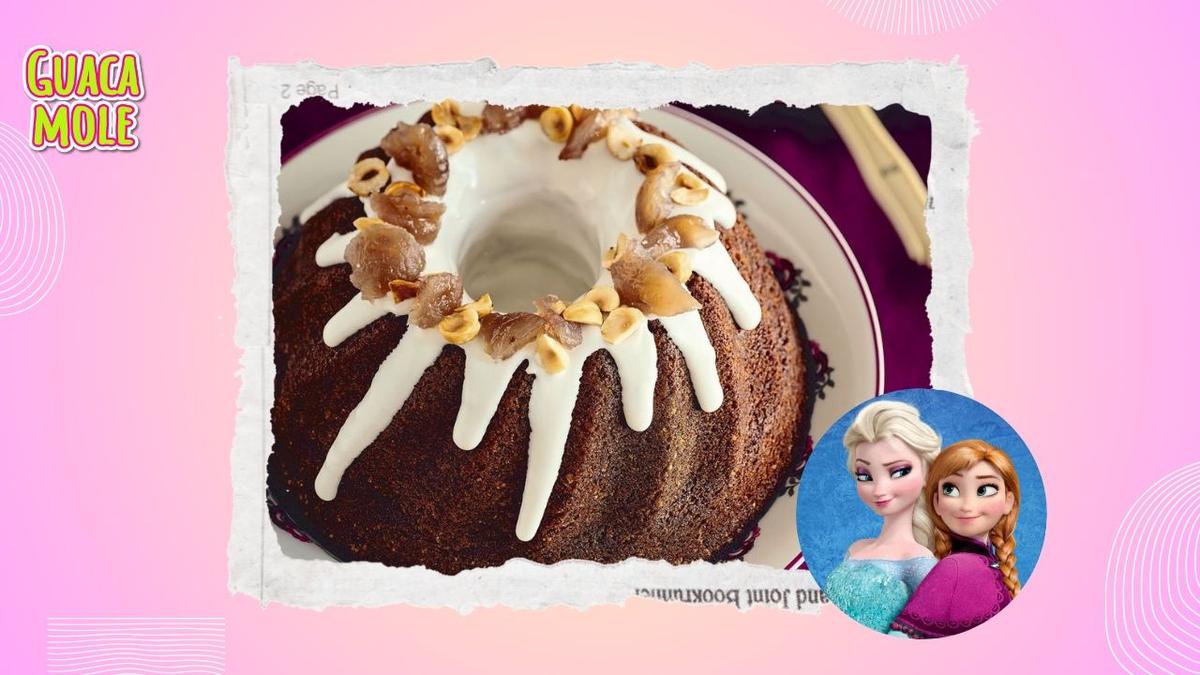 Frozen: esta es la receta de bundt cake esponjoso a la crema de castañas de Anna y Elsa