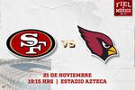 ¡Los 49ers en México! NFL confirma juego vs Cardenales en el Azteca