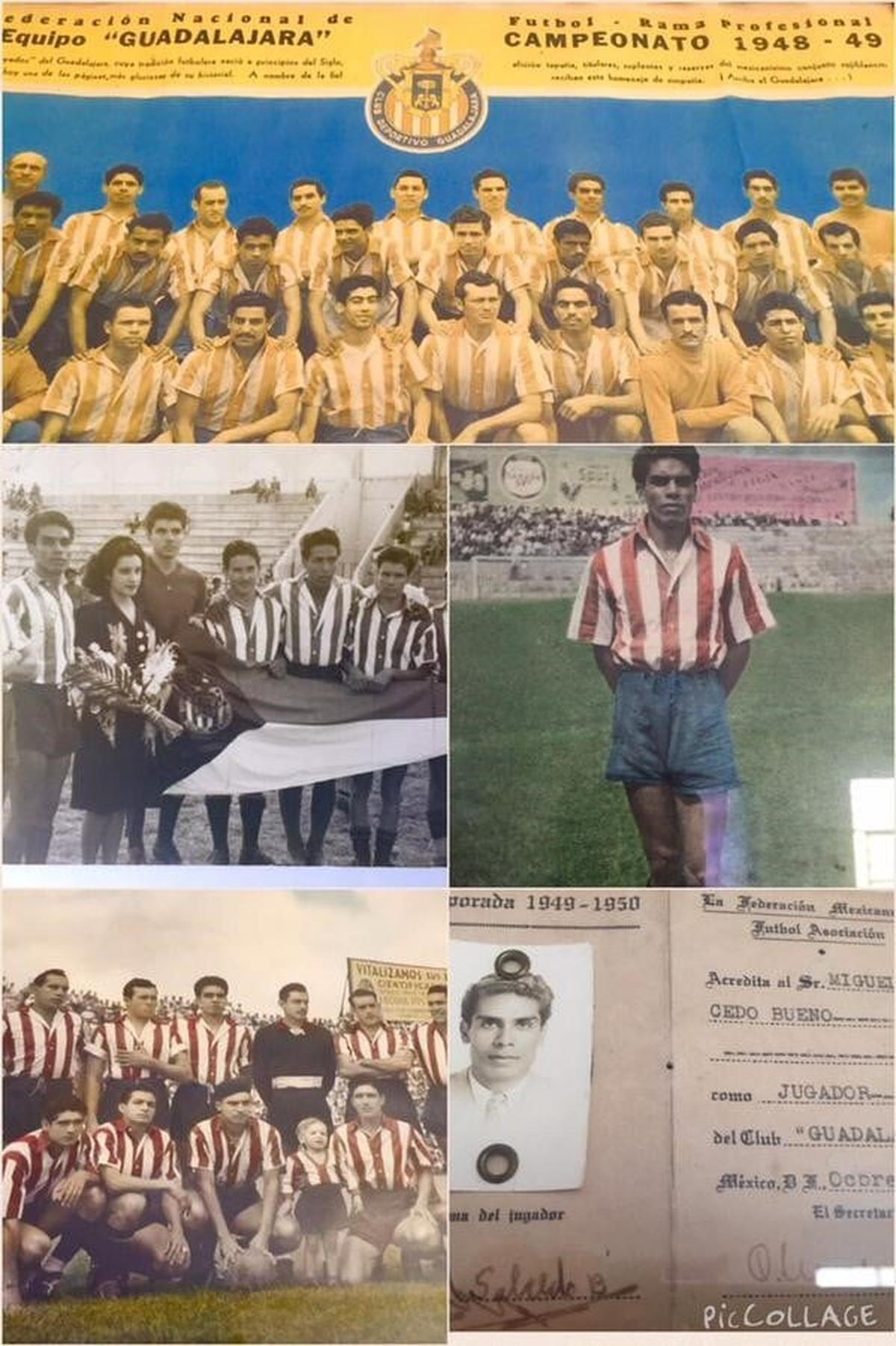 Carlos Salcedo | El Abuelo de Carlos Salcedo fue compañero de varias leyendas de Chivas. | Foto: Especial