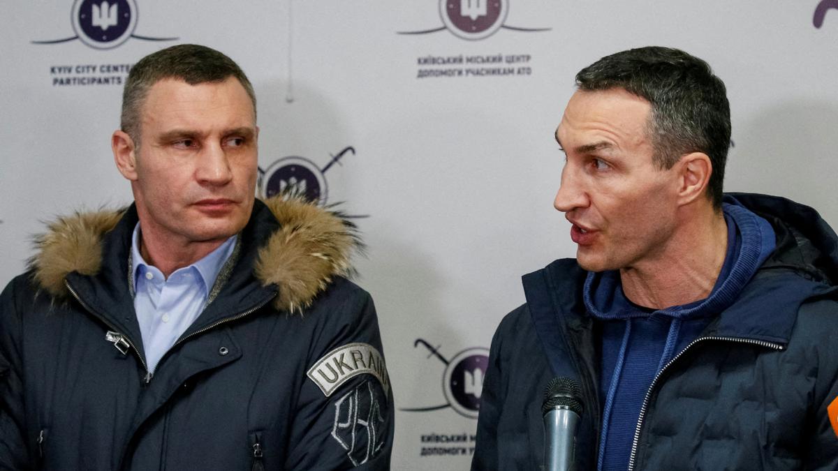  | Los boxeadores Vitaly Klitschko y Vladimir Klitschko pelearán por Ucrania.