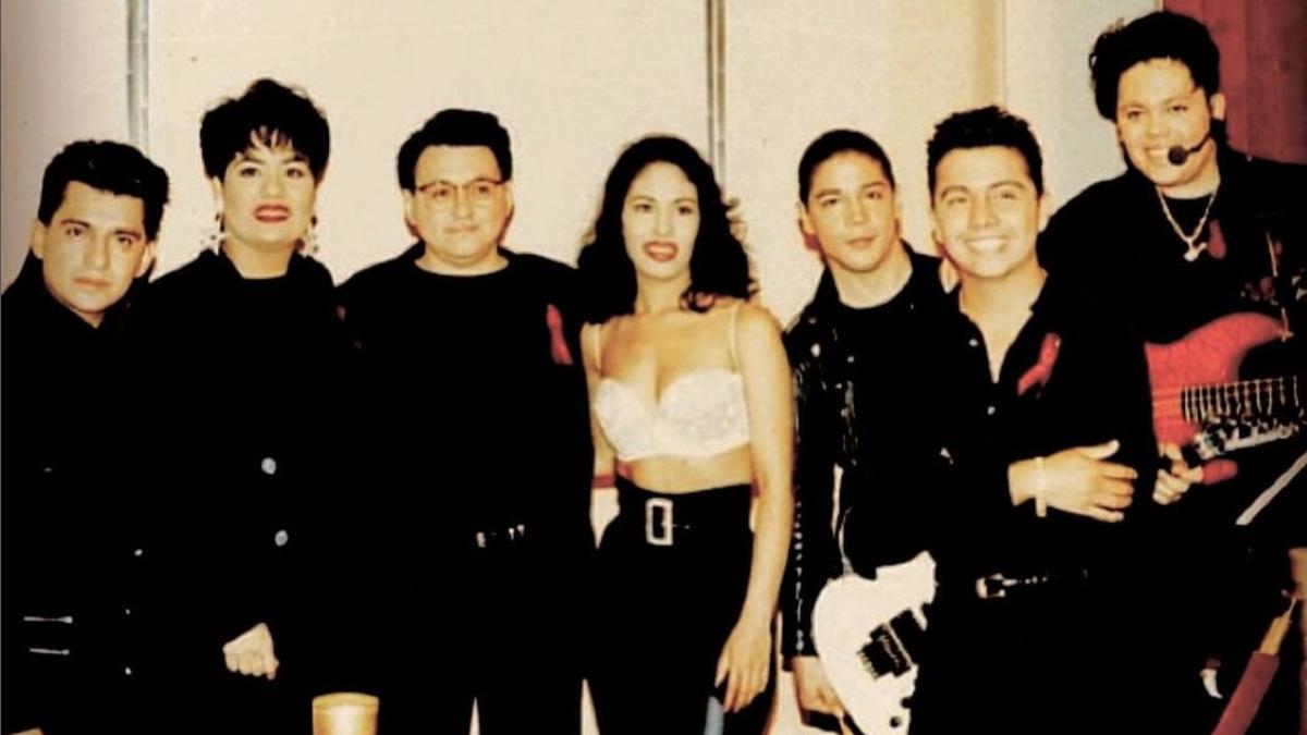  | Selena y Los Dinos antes del fallecimiento de la cantante.