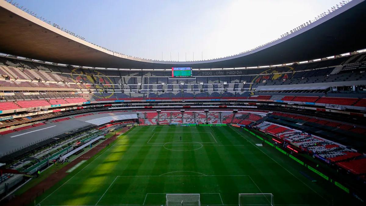 Estadio Azteca | Por las remodelaciones para el Mundial, la NFL decidió mudar los juegos a Europa. Crédito: Getty.