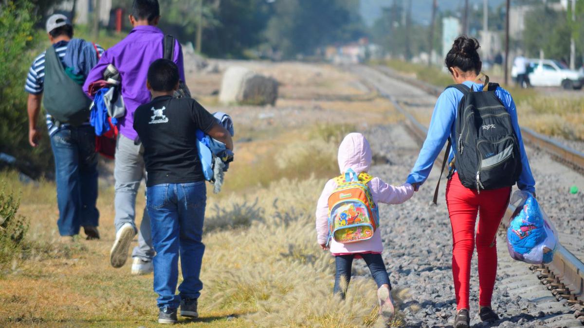  | Los migrantes enfrentan distintos riesgos para llegar a Estados Unidos. Foto: UNICEF México