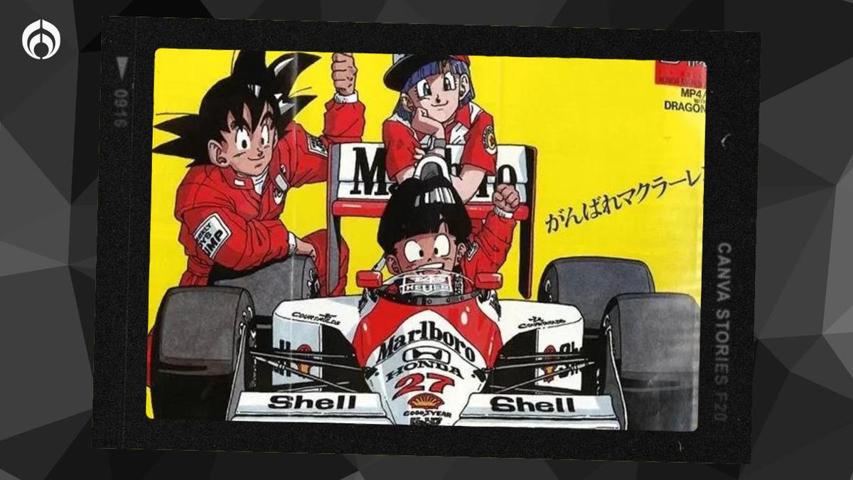 Akira Toriyama era fan de la F1 | Sus personajes aparecieron en un McLaren (Especial)
