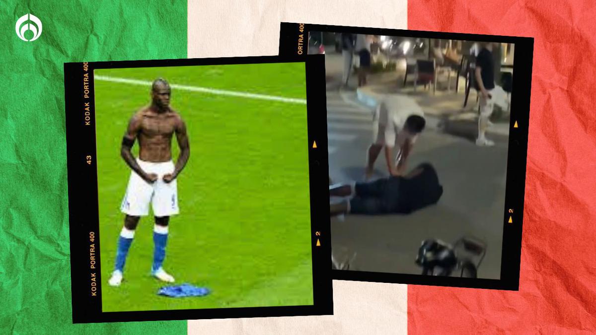 Balotelli pasó de ser estrella de la Euro | A estar ebrio en la calle (Especial)