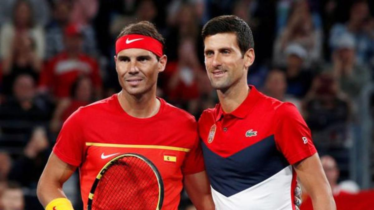 Tenis | Rafa Nadal y Novak DJokovic. Crédito: Reuters.