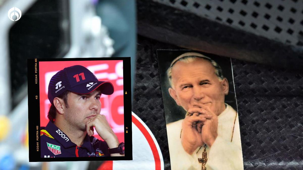 Checo Pérez es fiel creyente del Papa Juan Pablo II | Especial