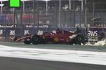 Gran Premio de México: Charles  Leclerc sufre terrible choque y su Ferrari queda destrozado