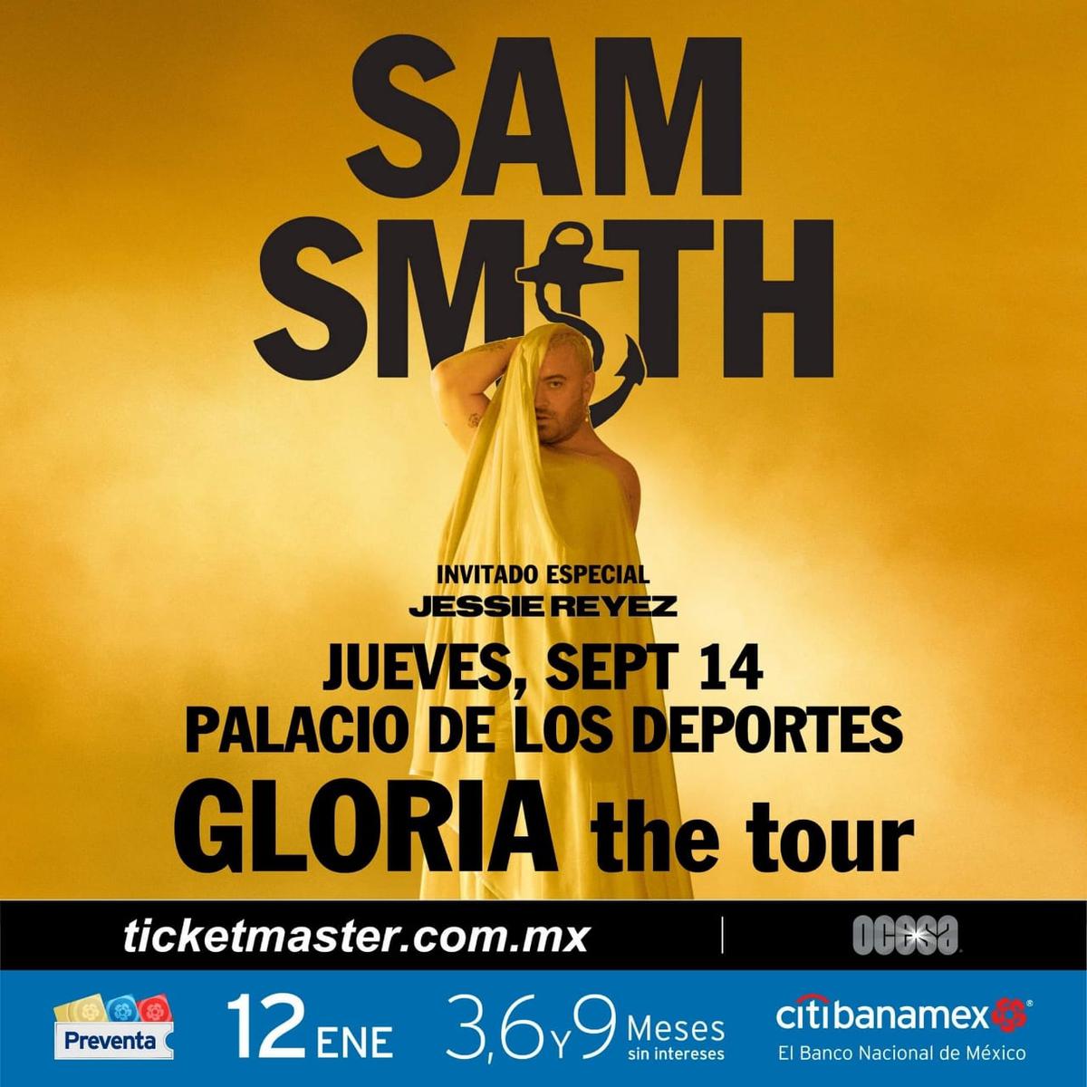  | ¡Ya hay fecha para ver a Sam Smith en México!